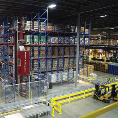 Breakthru Beverage Illinois' Automated Storage and Retrieval System